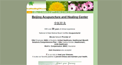 Desktop Screenshot of acuhealingoh.com