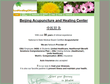 Tablet Screenshot of acuhealingoh.com